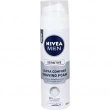 Αφρός Ξυρίσματος Nivea Sensitive (200ml)