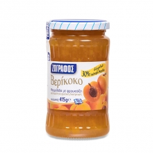 Ζωγράφος Μαρμελάδα Βερίκοκο 415gr