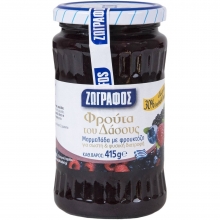 Ζωγράφος Μαρμελάδα Φρούτα του Δάσους 415gr