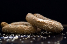 Κριτσινοκούλουρο με Λευκή Σοκολάτα