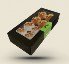 Bites Μελομακάρονα και Κουραμπιέδες (8τμχ)