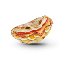 Pinsa Αυγό - Bacon
