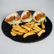 Bao Bun Φιλετάκια Πανέ