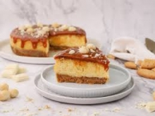 Cheesecake Καραμέλα με Λευκή Σοκολάτα (ατομικό)