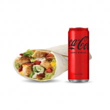 1 Tortilla Club XXL επιλογής + 1 Αναψυκτικό 330ml επιλογής