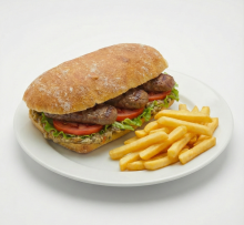 Sandwich με 3 Κεφτεδάκια