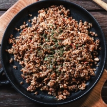 Μοσχαρίσιος Κιμάς με Μαχαίρι - Σατρί Μερίδα