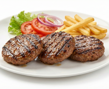 Μπιφτέκια Χάμπουργκερ με Μοσχάρι Μερίδα