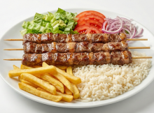 Μοσχαρίσιο Σουβλάκι Μερίδα