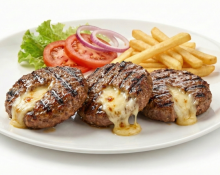 Μπιφτέκι Γεμιστό με Τυρί (τεμάχιο)