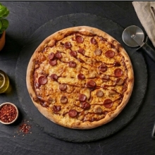 Πίτσα Bbq Λουκάνικο (30cm)