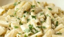 Ζυμαρικά Rigatoni a la Creme