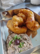 Μπακαλιάρος σε Κουρκούτι με Σκορδαλιά