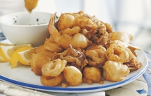 Ποικιλία Ψαριών Τηγανητή