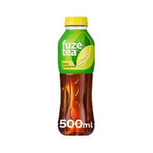 FuzeTea Black Ice Tea Λεμόνι με εκχύλισμα Λουίζας 500ml