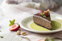 Cheesecake με Σοκολάτα