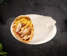 Πίτα ΓΙΓΑΣ με Σουβλάκι Χοιρινό