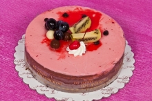 Τούρτα Φράουλα - Κρέμα