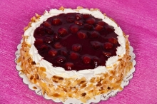 Τούρτα Νηστίσιμη Αγριοκέρασο