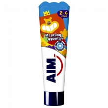 Οδοντόκρεμα Aim Kids 2-6 Age 50ml