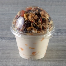 Γιαούρτι Granola Λευκή - Cranberries - Φυστικοβούτυρο - Μέλι - Φιστίκια Αιγίνης - Σπόροι Chia