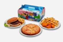 Chicken Burger + Φρέσκιες Πατάτες + Αναψυκτικό Επιλογής