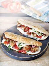 Foccacia Μπιφτέκι Λαχανικών