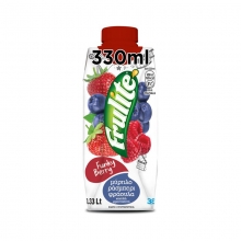 Frulite Funky Berry Μύρτιλο - Raspberry - Φράουλα 330ml
