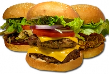 3 Original Burgers Extra Large επιλογής + ΔΩΡΟ 1 Original Burger Extra Large επιλογής