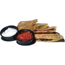 Bacon Mushroom Quesadilla
