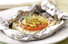 Φέτα Ψητή στη λαδόκολα