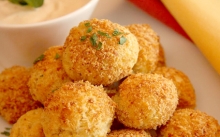 Τυρένια Μπαλάκια (Τυροκροκέτες)