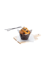 Muffin Βανίλιας με Κομμάτια Μαύρης Σοκολάτας