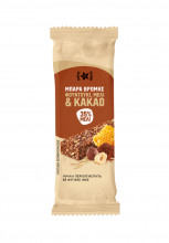 Μπάρα Βρώμης με Κακάο και Φουντούκι 60gr