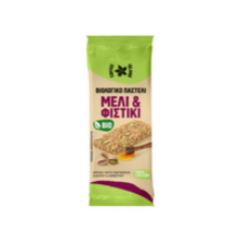 Βιολογικό Παστέλι με Μέλι και Φιστίκια