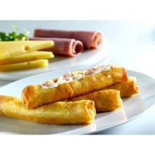 Φλογέρες Ζαμπόν - Τυρί