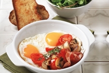 Αυγά Τηγανητά με Μπέικον (3τμχ)