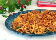 Ζυμαρικά Bolognese Vegan