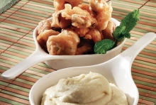 Μύδια Τηγανητά με Dip