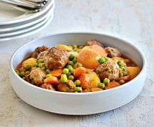 Κεφτεδάκια με Αρακά