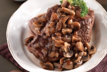 Μοσχάρι με Μανιτάρια