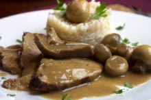 Χοιρινό με Μανιτάρια