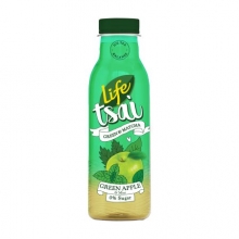 Life Tsai Green and Matcha με Πράσινο Μήλο και Μέντα 0% Ζάχαρη 500ml