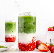 Matcha Latte Strawberry