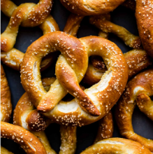 Pretzel Philadelphia - Σαλάμι Αέρος
