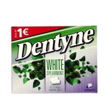 Dentyne White Spearmint 16.8Gr