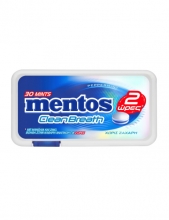 Mentos Clean Breath Peppremint 21Gr