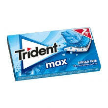 Trident Max Peppermint Sugar Free 27Gr