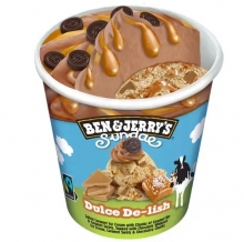 Ben and Jerrys Sundae Dulce De-Lish (οικογενειακό)