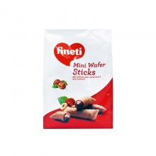 Fineti Mini Wafer Sticks Φουντούκι Κακάο (100gr)